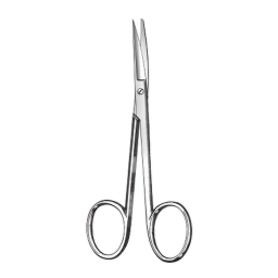 Curved Knapp Iris Scissors Sharp/Blunt 4in