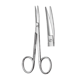 Curved Knapp Iris Scissors Blunt/Blunt 4in