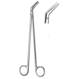 Angled DeBakey-Potts Scissors 45° Blunt Tips 6-3/4in
