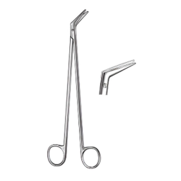 Angled Debakey-Potts Scissors 60° Blunt Tips 6-3/4in