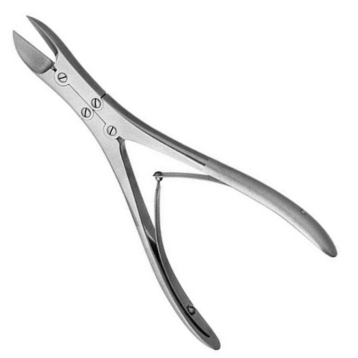 Ruskin Bone Cutting Forceps, 5-1/2in, Straight
