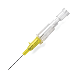 24G x 0.75in Polyurethane Non-Winged Introcan Safety IV Catheter 200/cs