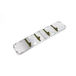 Lightweight Aluminum Full Length Folding EMS Backboard