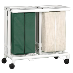 Double Linen Hamper w/ Standard Foot Pedal
