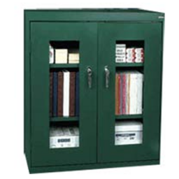 Display Counter Height Cabinet w/ Adj Shelves