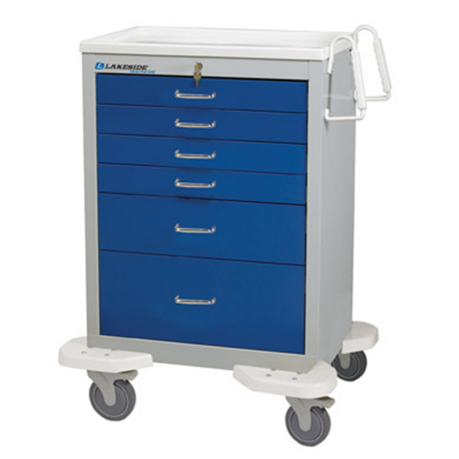 Emergency Cart w/ Six Drawers