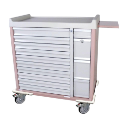 Standard Medication Box Cart 420 Unit Capacity