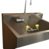 One Station Compact Scrub Sink - Image 2
