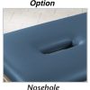 Steel Frame Treatment Table w/ Adjustable Backrest & Laminate Shelving 27in/30in W - Image 4