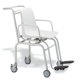 Digital Mobile Chair Scale w/ Four Wheels