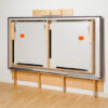 Folding Mat Platform Natural Hardwood 18in H - Image 2