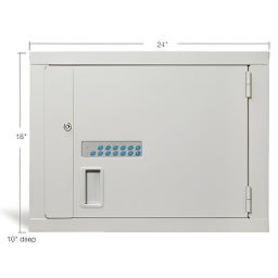 High Security Electronic Medical Cabinet - Medium