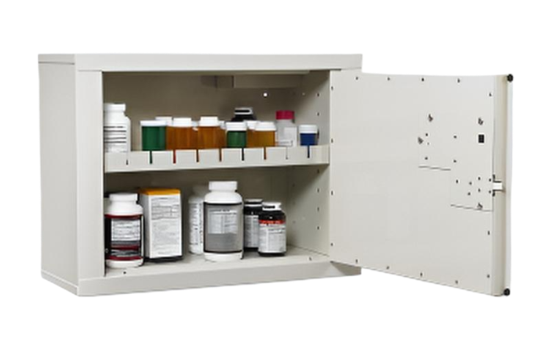 High Security Electronic Medical Cabinet - Medium - Image 2