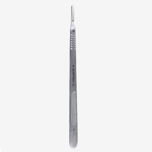 Mid-Grade Scalpel Knife Handle No. 4L Stainless