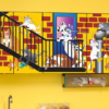 Alley Cats & Dogs Themed Pediatric Cabinet Set - Image 2