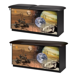 Cosmos Pediatric Treatment Table w/ 4 Doors & 2 Adjustable Shelves