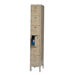 Traditional Six Door Steel Locker
