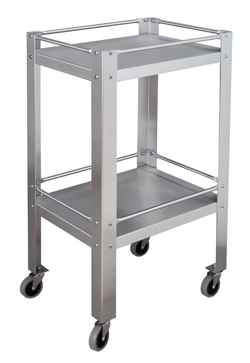Stainless Steel Utility Table w/ 2 Shelves