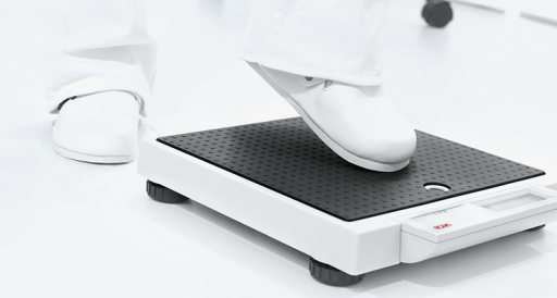 Flat Scales with Integrated Display