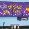 Space Place Themed Pediatric Cabinet Set - Image 2