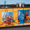 School House Themed Pediatric Cabinet Set - Image 3