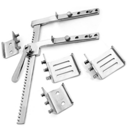 Burford-Finochietto Retractor, Anodized Aluminum, 10in Spread