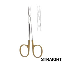 4.5in Iris Scissors, Straight