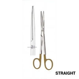Mayo Dissecting Scissors, Straight 5-1/2 in