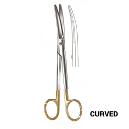 Mayo Dissecting Scissors, Curved 6-3/4 in