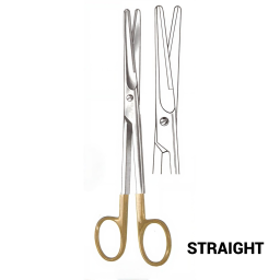Mayo Dissecting Scissors, Straight 6-3/4 in