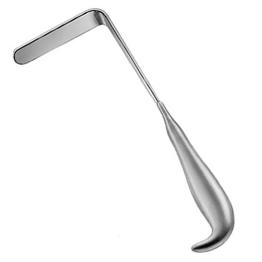 Heaney Simon Vaginal Retractors, 1in x 4-1/2in, 10-1/4in