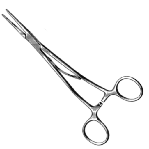 McKenzie Clip Applying Forceps, Curved