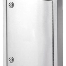 Single Door Stainless Steel Narcotic Cabinet w/Double Wafer Lock