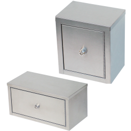 Small Double Door Narcotic Cabinet w/ Wafer Lock