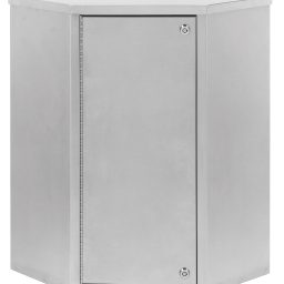 Corner Single Door Stainless Steel Narcotic Cabinet