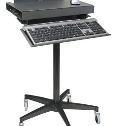 Mobile Laptop Stand w/ Adjustable Work Surface