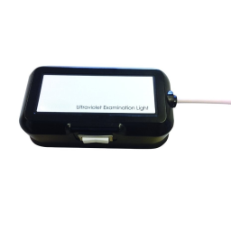 Handheld Ultraviolet Exam Light - Magnifier and 2 Bulbs