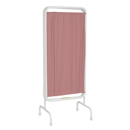 Vinyl Stationary Antimicrobial 3 Panel Privacy Curtain Screen - Image 7