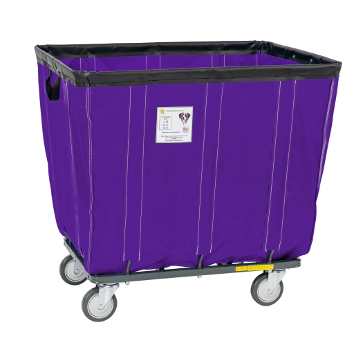 Fully Sewn Vinyl Truck Rolling Laundry Basket 6-20 Bushel Sizes - Image 16