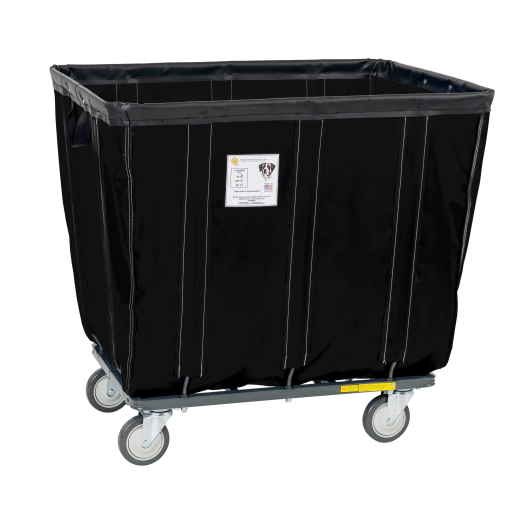 Fully Sewn Vinyl Truck Rolling Laundry Basket 6-20 Bushel Sizes - Image 17