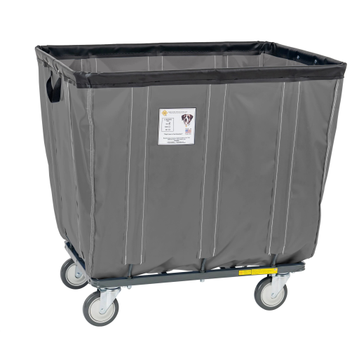 Fully Sewn Vinyl Truck Rolling Laundry Basket 6-20 Bushel Sizes - Image 18