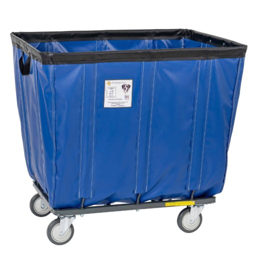 Fully Sewn Vinyl Truck Rolling Laundry Basket 6-20 Bushel Sizes - Image 5