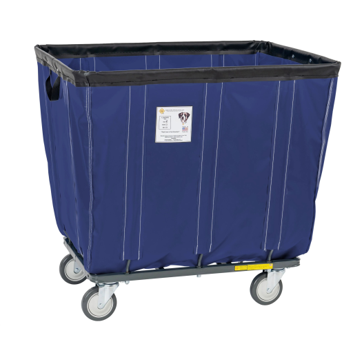 Fully Sewn Vinyl Truck Rolling Laundry Basket 6-20 Bushel Sizes - Image 7