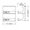 Double Bag Capacity Lightweight Fluid Warmer - Image 2