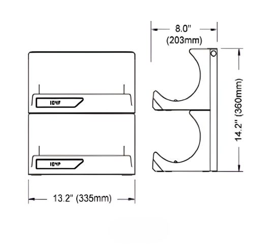 Double Bag Capacity Lightweight Fluid Warmer - Image 2