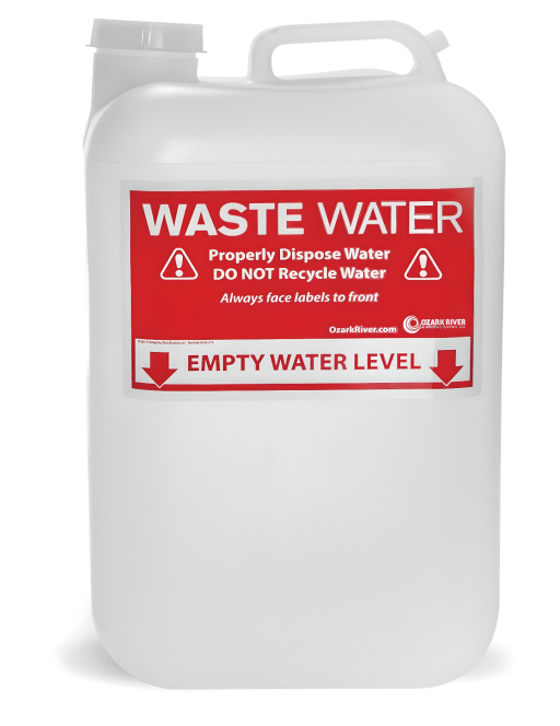 6-Gallon Capacity Waste Water Tank