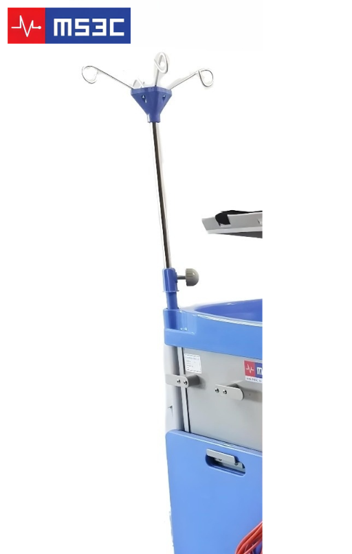 IV Pole for 500CR Emergency Crash Cart