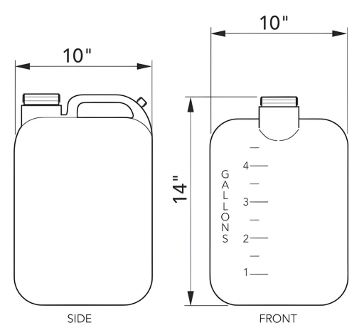 5-Gallon Capacity Fresh Water Tank - Image 2