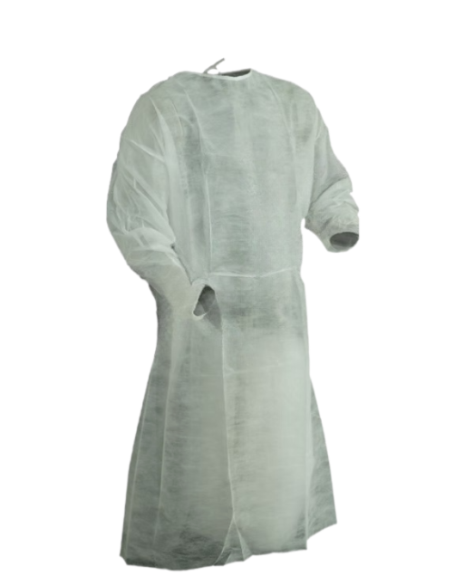 Polypropylene Basic Protection Isolation Gown 50/pc Case - Image 6