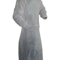 Polyethylene/Polypropylene Blend Coated Isolation Gown White 30/pc Case